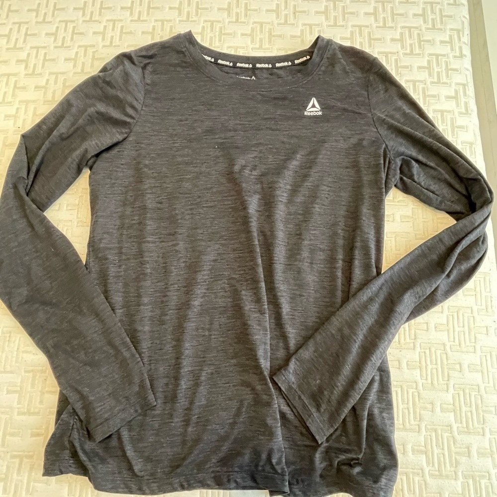 Reebok Charcoal Crew Neck Tee